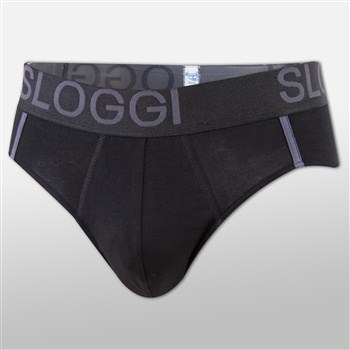 Sloggi For Men Black Midi